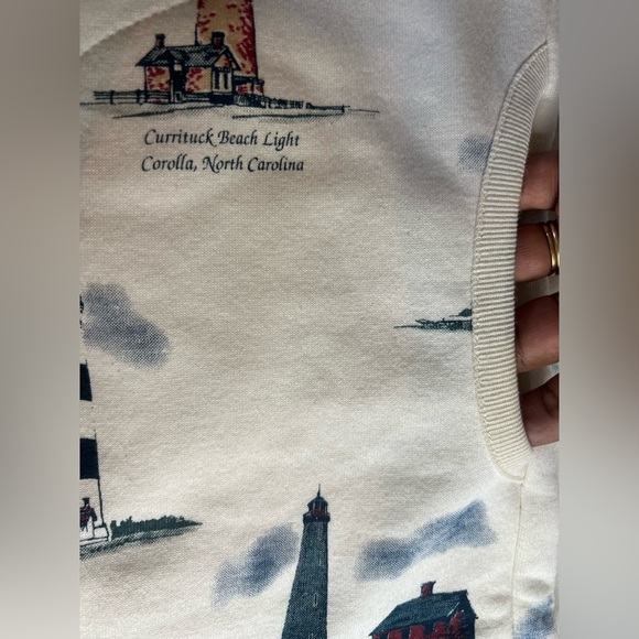 Art Unlimited Lighthouse Button Down Shacket Jacket Chore Men’s X-Large USA Made - Picture 10 of 10